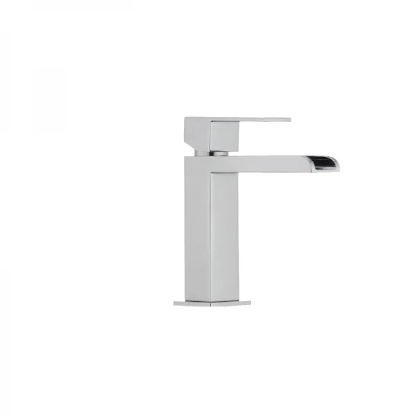 Смеситель для умывальника Ibergrif M11008 с изливом "Водопад" (IB0085)