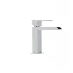 Смеситель для умывальника Ibergrif M11008 с изливом "Водопад" (IB0085)