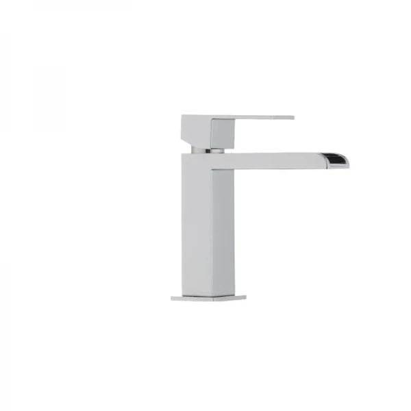 Смеситель для умывальника Ibergrif M11008 с изливом "Водопад" (IB0085)