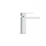 Смеситель для умывальника Ibergrif M11008 с изливом "Водопад" (IB0085)