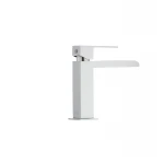 Смеситель для умывальника Ibergrif M11008 с изливом "Водопад" (IB0085)