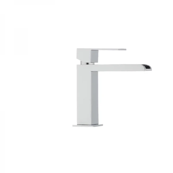 Смеситель для умывальника Ibergrif M11008 с изливом "Водопад" (IB0085)