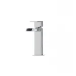 Смеситель для умывальника Ibergrif M11008 с изливом "Водопад" (IB0085)