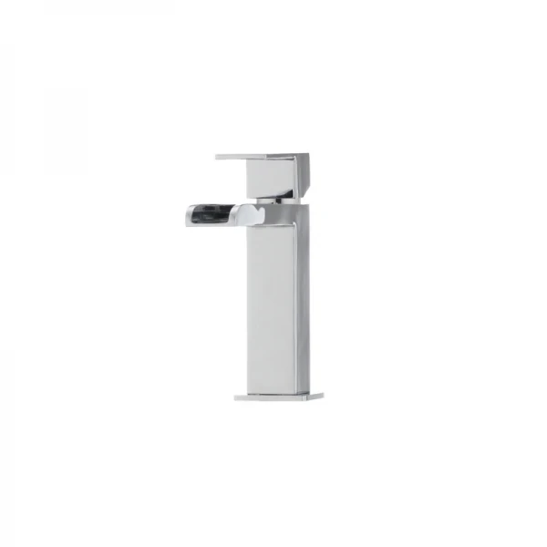 Смеситель для умывальника Ibergrif M11008 с изливом "Водопад" (IB0085)