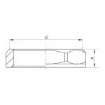 Контргайка 1/2" Koer KF.K06 (KF0001)