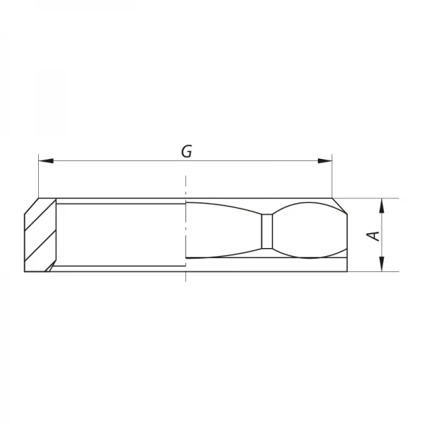 Контргайка 1/2" Koer KF.K06 (KF0001)