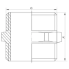 Ниппель 3/4'' Koer KF.N08 (KF0029)