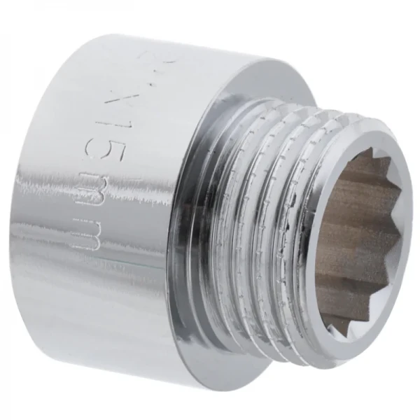 Удлинитель 1/2"-15мм (хром) Koer KF.E06-15.CHR (KF0093)