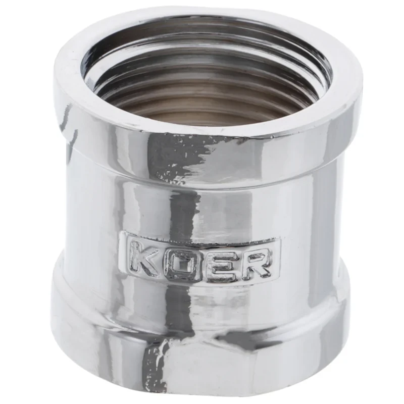 Муфта 3/4" (хром) Koer KF.C08.chr (KF0117)