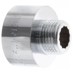 Переходник (коннектор) 1/2"х1" (хром) Koer KF.A0610.CHR (KF0135)