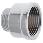 Переходник (коннектор) 3/4"х1" (хром) Koer KF.A0810.CHR (KF0136)