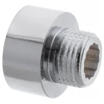Переходник (коннектор) 1/2"х3/4" (хром) Koer KF.A0608.CHR (KF0138)