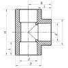 Тройник 63 PPR Koer K0012.PRO (KP0015)