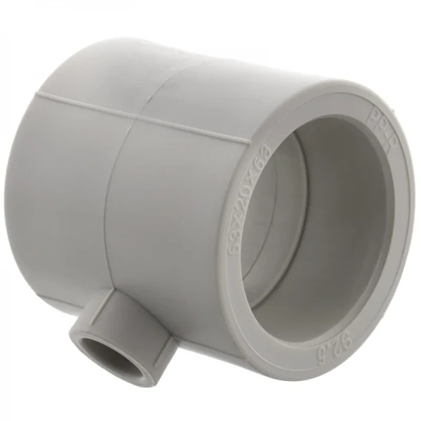 Тройник редукционный 63x20x63 PPR Koer K0051.PRO (KP0060)