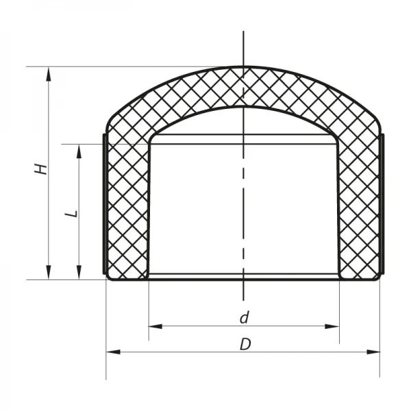 Заглушка 40 PPR Koer K0062.PRO (KP0073)