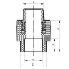 Муфта НР 25x3/4M PPR Koer K0097.PRO (KP0116)