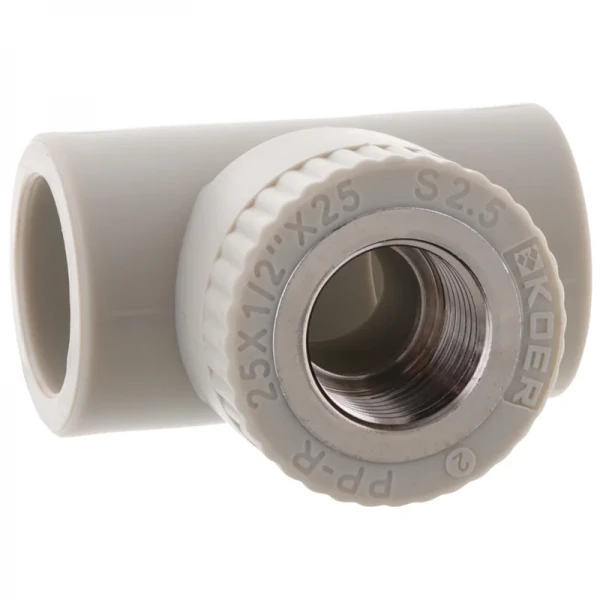 Тройник ВР 25x1/2F PPR Koer K0104.PRO (KP0124)