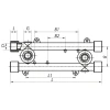 Планка монтажна прохідна 20x1 / 2F Koer K0128.PRO (KP0154)