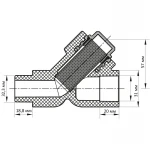 Фільтр грубої очистки 32 PPR Koer K0148.PRO (KP0187)
