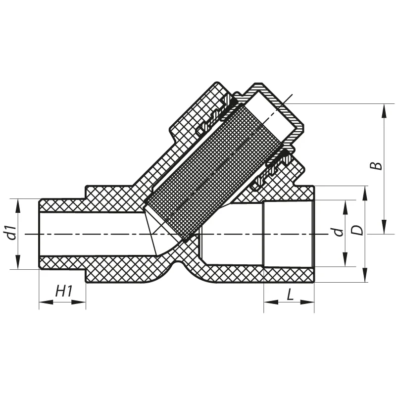 Фильтр грубой очистки 32 PPR Koer K0148.PRO (KP0187)