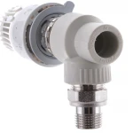 Кран термостатический с термоголовкой угловой 20x1/2 PPR Koer K0153.PRO (KP0195)