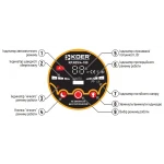 Насос циркуляционный центробеж. энергосберег. Koer KP.N25/4-180 (с гайками, кабелем и вилкой) (KP0246)