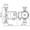 Насос циркуляційний відцентр. Koer KP.GRS-25 / 4-180 (KP0248)