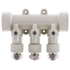 Коллектор распределительный 3-way с фитингом (40x20) PPR Koer K0191.PRO (KP2556)