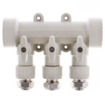 Коллектор распределительный 3-way с фитингом (40x20) PPR Koer K0191.PRO (KP2556)