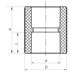 З'єднувальна муфта 75 PPR KOER K0195.PRO (KP2560)
