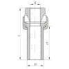 Разборное резьбовое соединение ВР 32x1F PPR Koer K0236.PRO (KP2601)
