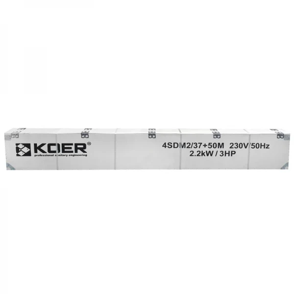 Центробіжний насос Koer 4SDM 2/37 + пульт (KP2632)