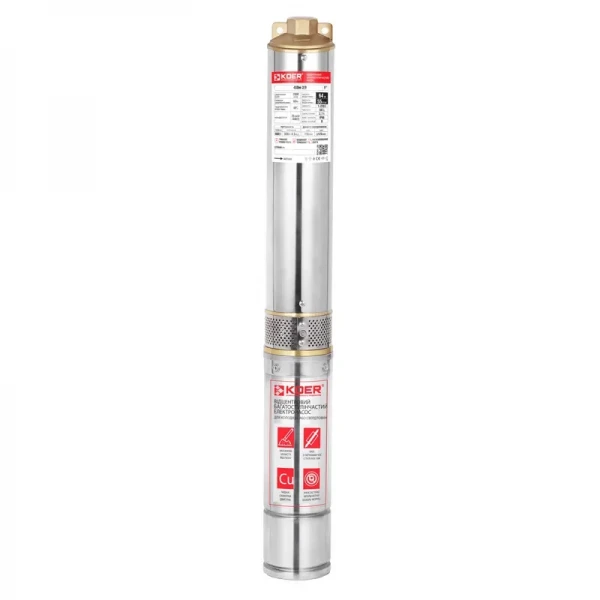 Насос скважин. центроб. Koer 4SDM 2/9+40M + пульт (KP2634)