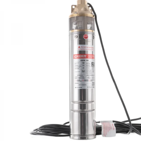 Насос скважен. вихр. Koer 4SKM-100B (Без пульта) (KP2768)