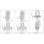 Насос циркуляционный фланцевый Koer GRS 40/10F, Н=10М, Q=18кбМ, P=550 Вт (KP2769)