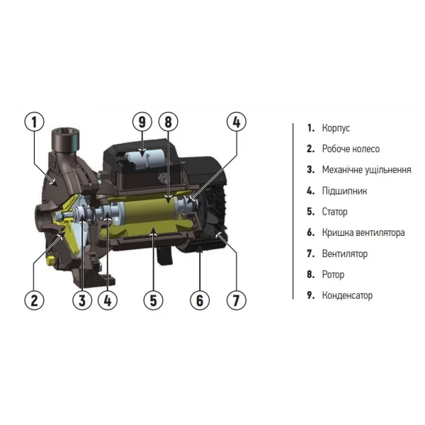 Насос поверхневий відцентровий Koer CPM-146 1