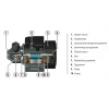 Насосна станція Koer Auto JS-600 Н=40М, Q=2,7кбМ, P=600 Вт, 1"x1"(з п'ятірником) (KP2898)