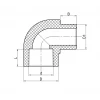 Угол Koer K0265.PRO 20 PPR 90 ВН (KP2909)