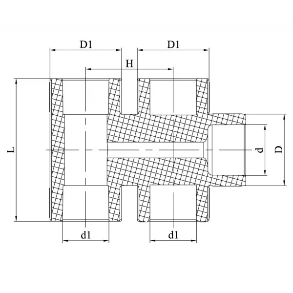 Пятерник Koer K0276.PRO 25x20 PPR (KP2920)