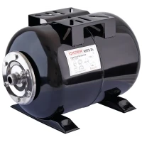 Гідроакумулятор горизонтальний Koer KHTS-50 (50л, корпус-сталь 1,2 мм, фланець-нержавіюча сталь) (KP3146)