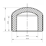 Заглушка для труби 50 PPR Koer K0063.PRO (KP3440)