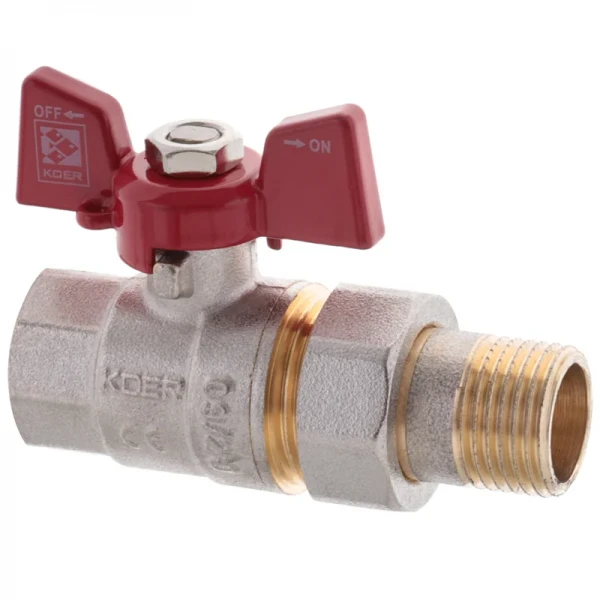 Кран с американкой 1/2" (Koer KR.227) (KR0014)