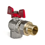 Кран с американкой 3/4" (Koer KR.228) угловой (KR0018)