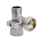 Кран трехходовой 1/2Mx3/4Mx1/2F Koer KR.515 (KR0103)