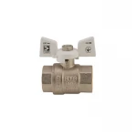 Кран шаровый Koer 3/4" ГГБ (KR.217.W) белый (KR0179)