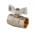 Кран шаровый Koer 1" ГГБ (KR.217.W) белый (KR0180)