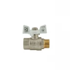 Кран шаровый Koer 1/2" ГШБ (KR.218.W) белый (KR0182)