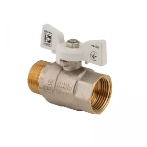 Кран шаровый Koer 1" ГШБ (KR.218.W) белый (KR0184)