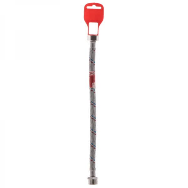 Гнучкий шланг для підключення води Гайка 1/2'' - Штуцер 1/2'' (30 см) KOER (KR0262)