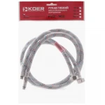 Гнучкі шланги для змішувача гайка 1/2'' - Штуцер M10 (80 см) 2 шт Koer (KR0276)